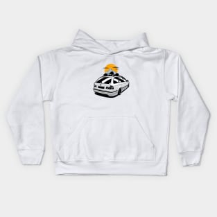 White E39 Touring Sunset Kids Hoodie